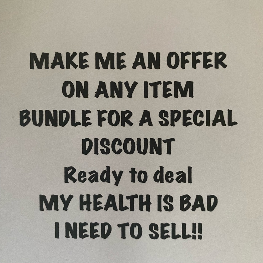 TAKING OFFERS!!